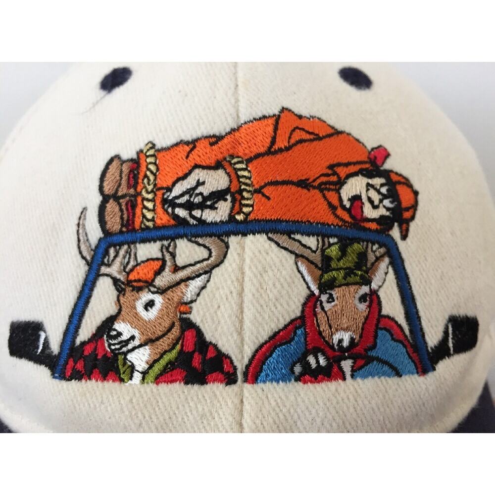 Embroidered Joke Funny Deer Hunter Revenge Embroidered Adjustable Baseball Hat